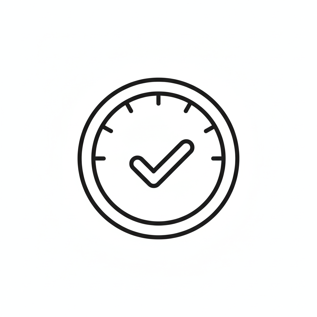 Time check icon